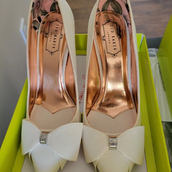 Kate spade asellys ivory heels - Picture 4 of 4